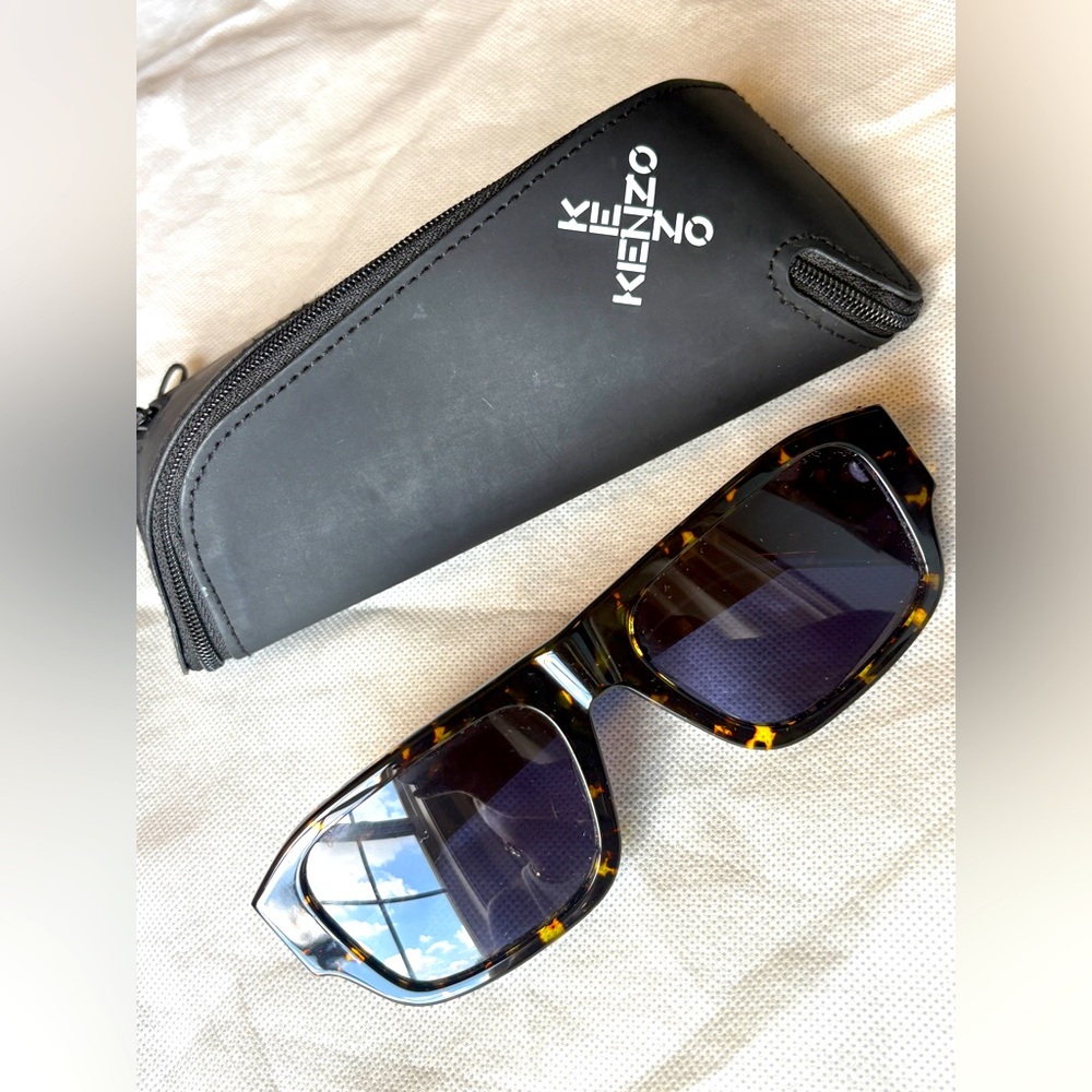 Kenzo Tortoise Shell Sunglasses